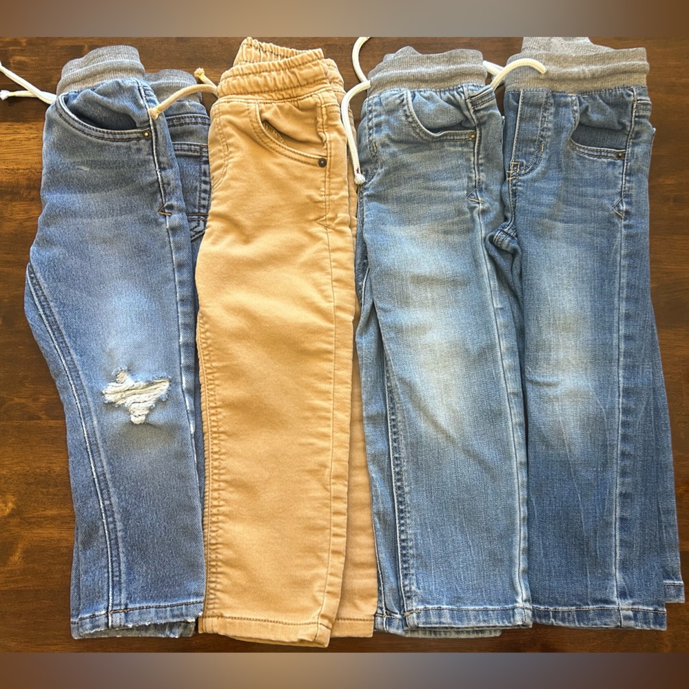 Lot of 4 Cat & Jack Jean Size 3T